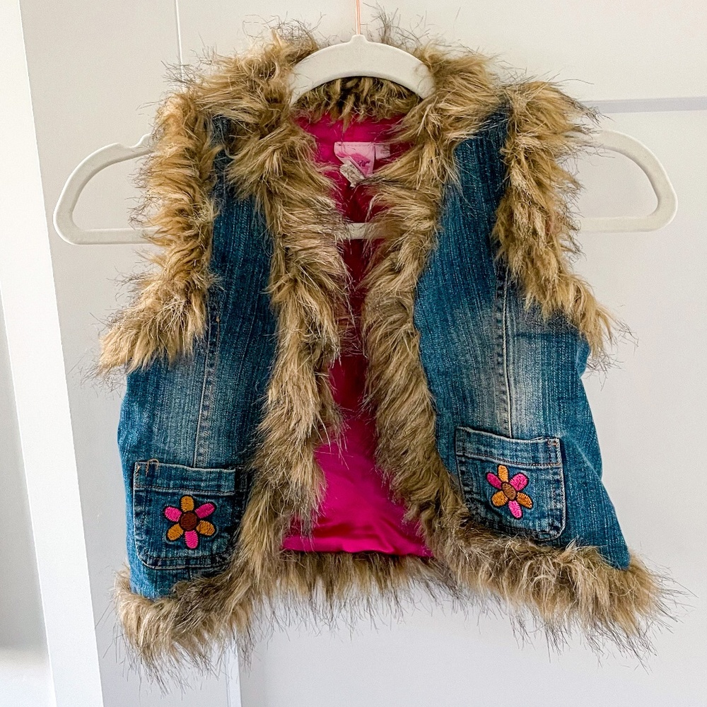 Lipstik Girls denim vest